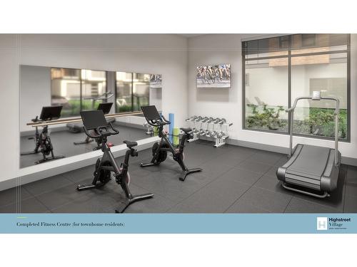 84 30530 Cardinal Avenue, Abbotsford, BC - Indoor Photo Showing Gym Room