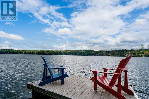 180 Farlain Lake Rd E, Tiny, ON - Outdoor With Body Of Water With Deck Patio Veranda With View