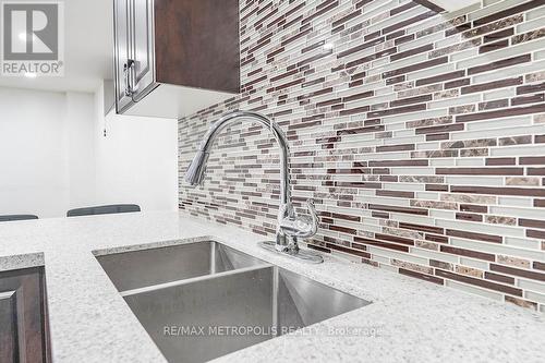Bsmt - 28 Brando Avenue, Markham, ON - Indoor Photo Showing Kitchen With Double Sink