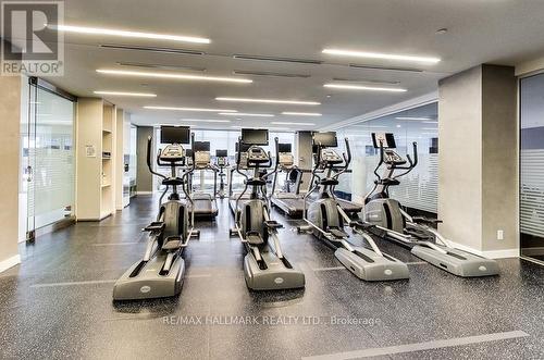 #2208 -55 Regent Park Blvd, Toronto, ON - Indoor Photo Showing Gym Room