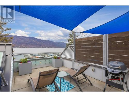 3398 Mckinley Beach Lane Unit# 202, Kelowna, BC - Outdoor With Body Of Water With Deck Patio Veranda With Exterior
