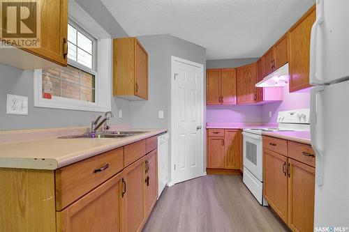 2042 Angus Street, Regina, SK - Indoor Photo Showing Kitchen With Double Sink