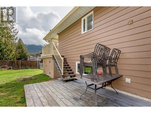 606 Forest Park Street, Sicamous, BC - Outdoor With Deck Patio Veranda With Exterior