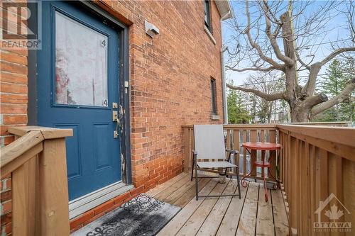 Unit 4 - 450 Byron Avenue, Ottawa, ON - Outdoor With Deck Patio Veranda With Exterior
