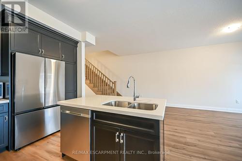 14 Bayberry Lane, Hamilton, ON - Indoor Photo Showing Kitchen With Double Sink