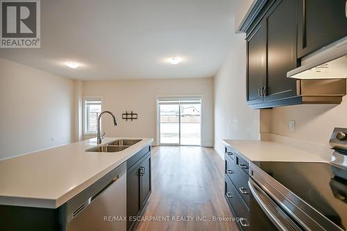 14 Bayberry Lane, Hamilton, ON - Indoor Photo Showing Kitchen With Double Sink