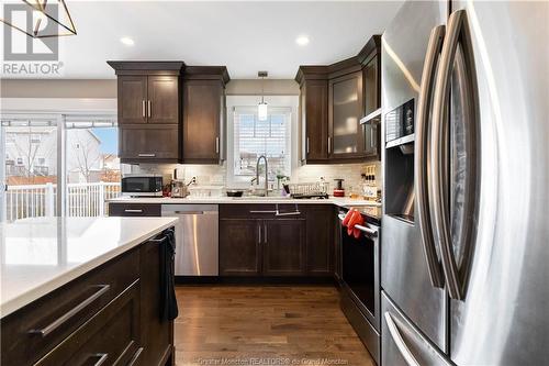 63 Samson St, Moncton, NB - Indoor Photo Showing Kitchen With Upgraded Kitchen