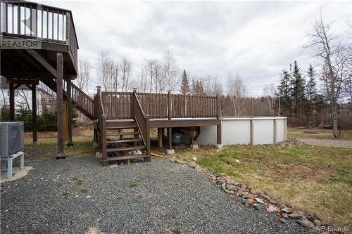 60 Inspiration Lane, Penniac, NB - Outdoor With Above Ground Pool