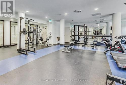 #442 -24 Southport St, Toronto, ON - Indoor Photo Showing Gym Room