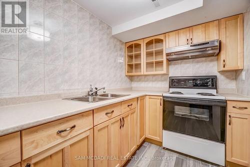 1451 Indian Road, Mississauga, ON - Indoor Photo Showing Kitchen With Double Sink