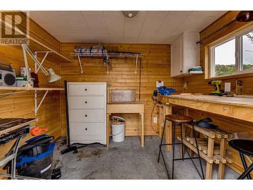 8000 Highland Road Unit# 137, Vernon, BC - Indoor Photo Showing Garage