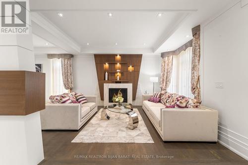 103 Stafford Road, Toronto, ON - Indoor Photo Showing Living Room With Fireplace