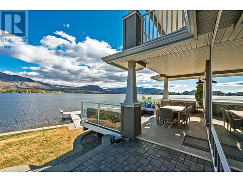 1417 85Th Street, Osoyoos, BC - Outdoor With Body Of Water With Deck Patio Veranda With View With Exterior