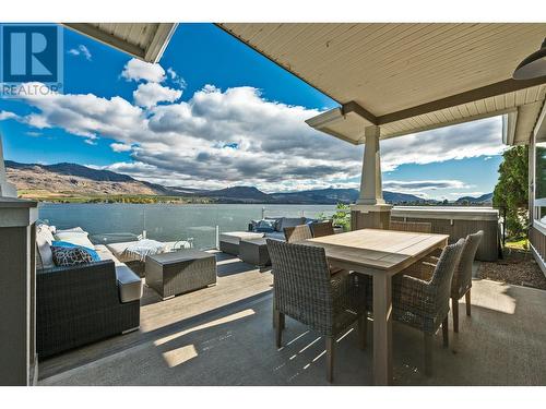1417 85Th Street, Osoyoos, BC - Outdoor With Body Of Water With Deck Patio Veranda With View