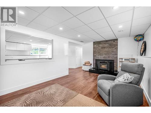 3334 Mcmurchie Road, West Kelowna, BC - Indoor With Fireplace