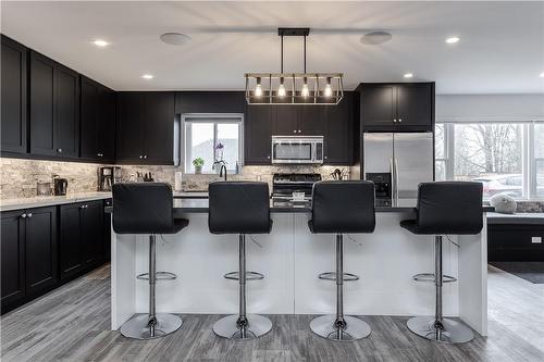 376 Nelson Street, Brantford, ON - Indoor Photo Showing Kitchen With Upgraded Kitchen