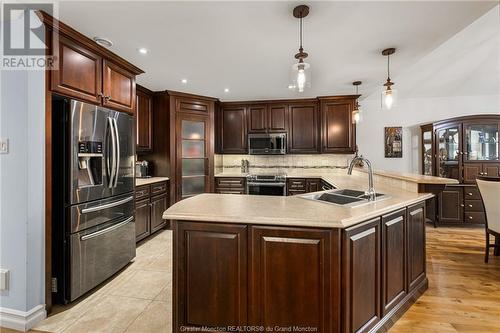 64 Guylaine, Dieppe, NB - Indoor Photo Showing Kitchen With Double Sink With Upgraded Kitchen