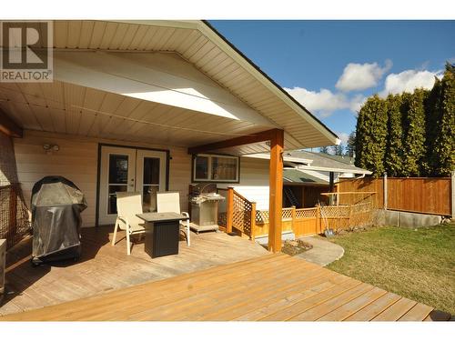 318 Smith Street, Williams Lake, BC - Outdoor With Deck Patio Veranda With Exterior