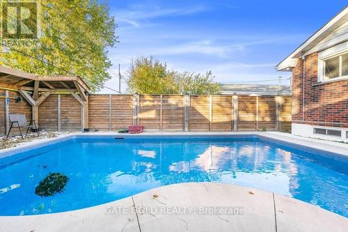 64 Nash Road S, Hamilton, ON - Outdoor With In Ground Pool