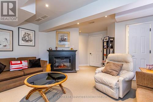 2221 Lilac Ave, London, ON - Indoor Photo Showing Living Room With Fireplace