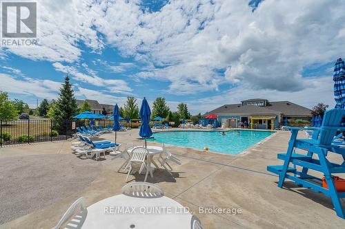 #20 -48 Meadow View Lane, Prince Edward County, ON - Outdoor With In Ground Pool With View