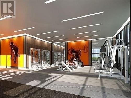 #3125 -9 Mabelle Ave, Toronto, ON - Indoor Photo Showing Gym Room