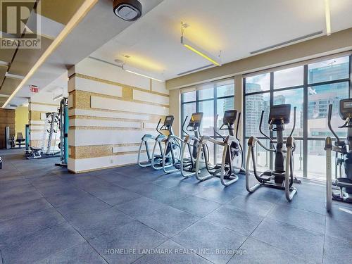 #3712 -300 Front St W, Toronto, ON - Indoor Photo Showing Gym Room