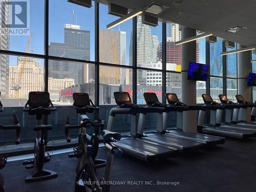 #3706 -100 Harbour St, Toronto, ON - Indoor Photo Showing Gym Room