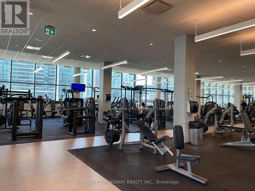 #3706 -100 Harbour St, Toronto, ON - Indoor Photo Showing Gym Room