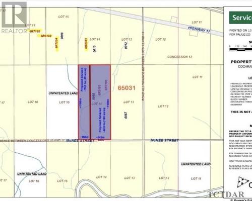 Part Lot 14 Con 11 Way Twp, Hearst, ON 