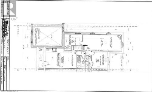 Basement Floor Plan - 443 Ivings Drive, Port Elgin, ON - Other