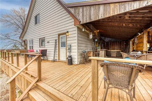1121 Indiana Road E, Canfield, ON - Outdoor With Deck Patio Veranda With Exterior