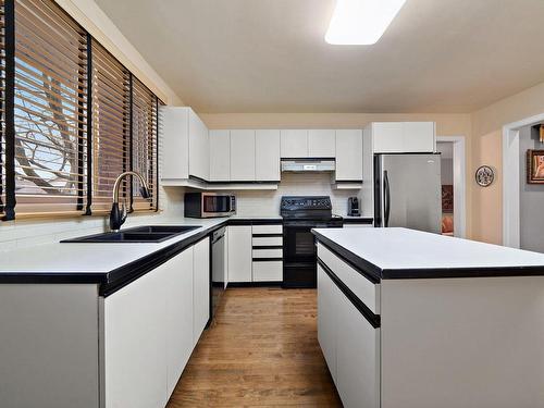 Kitchen - 575 Boul. Alexis-Nihon, Montréal (Saint-Laurent), QC - Indoor Photo Showing Kitchen With Double Sink