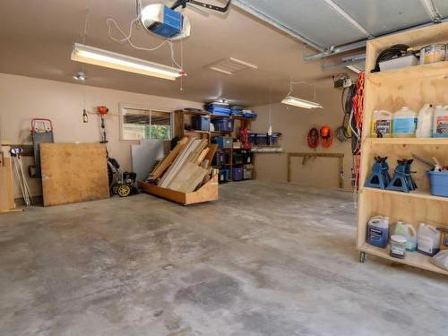 4830 Goodwin Road, South Shuswap, BC - Indoor Photo Showing Garage