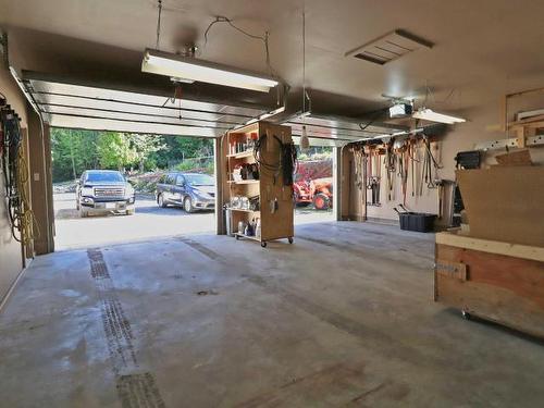 4830 Goodwin Road, South Shuswap, BC - Indoor Photo Showing Garage