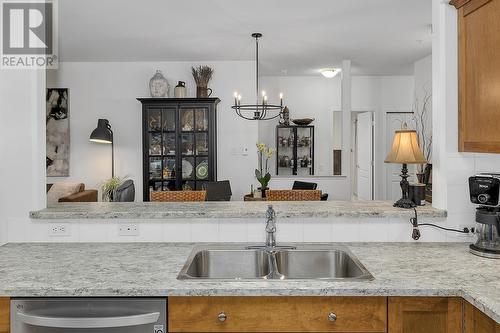 686 Lequime Road Unit# 109 Lot# 3, Kelowna, BC - Indoor Photo Showing Kitchen With Double Sink