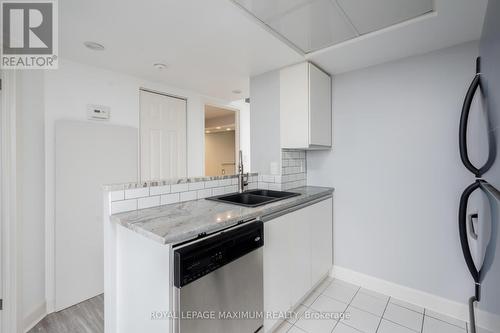 #1704 -5 Concorde Pl S, Toronto, ON - Indoor Photo Showing Kitchen With Double Sink