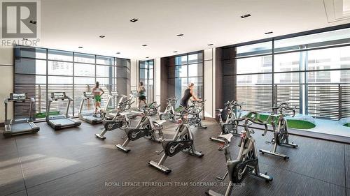 #1010 -18 Maitland Terr, Toronto, ON - Indoor Photo Showing Gym Room