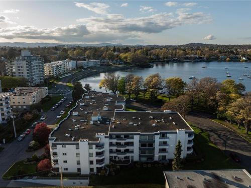 406-1370 Beach Dr, Oak Bay, BC - Outdoor With Body Of Water With View