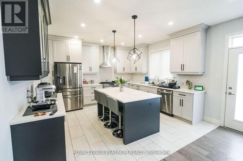 188 Boardwalk Way, Thames Centre, ON - Indoor Photo Showing Kitchen With Stainless Steel Kitchen With Upgraded Kitchen