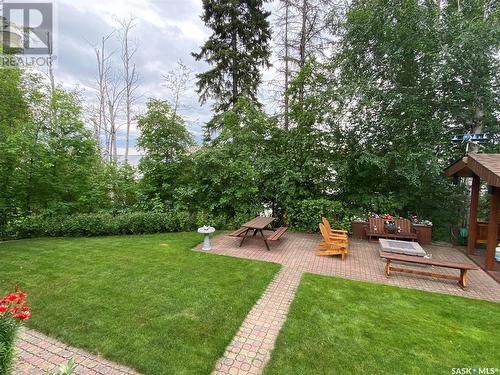 603 Willow Street, Lac La Ronge, SK - Outdoor With Backyard