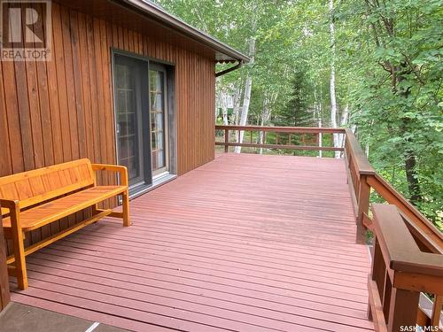 603 Willow Street, Lac La Ronge, SK - Outdoor With Deck Patio Veranda With Exterior