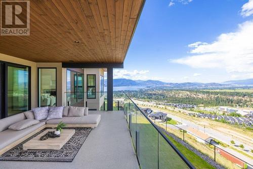 1054 Emslie Street, Kelowna, BC - Outdoor With Deck Patio Veranda With View