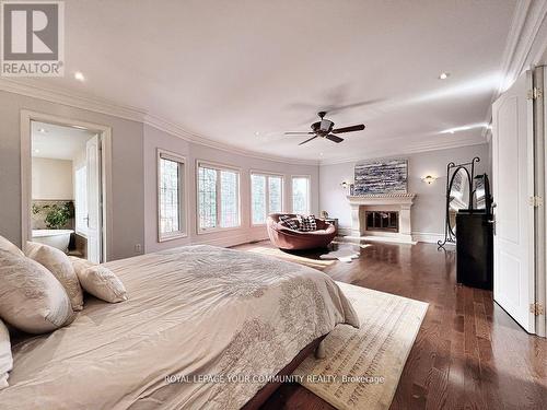 253 Carlton Rd, Markham, ON - Indoor Photo Showing Bedroom With Fireplace