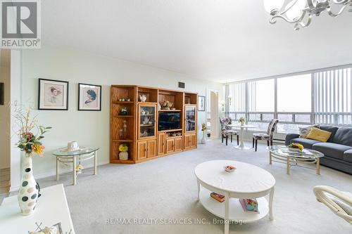 #1101 -320 Mill St S, Brampton, ON - Indoor Photo Showing Living Room