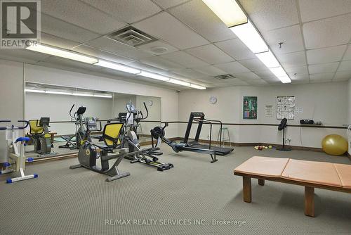 1101 - 320 Mill Street S, Brampton, ON - Indoor Photo Showing Gym Room