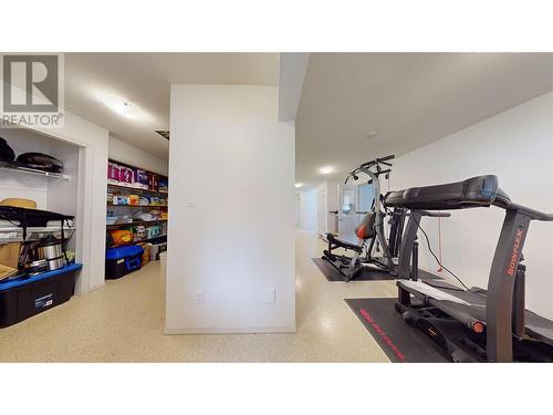 2454 Leisure Road, Blind Bay, BC - Indoor Photo Showing Gym Room