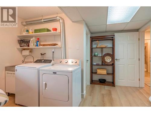 5788 L&A Road, Vernon, BC - Indoor Photo Showing Laundry Room