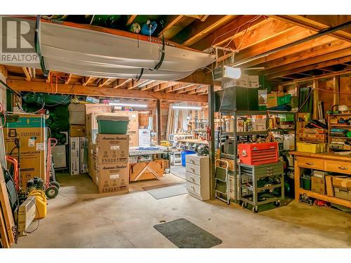 5788 L&A Road, Vernon, BC - Indoor Photo Showing Basement
