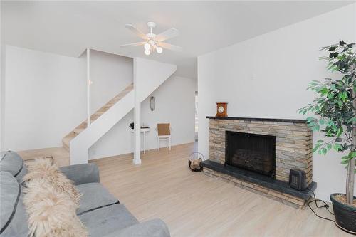 26149 Pr 216 Highway, Grunthal, MB - Indoor Photo Showing Living Room With Fireplace